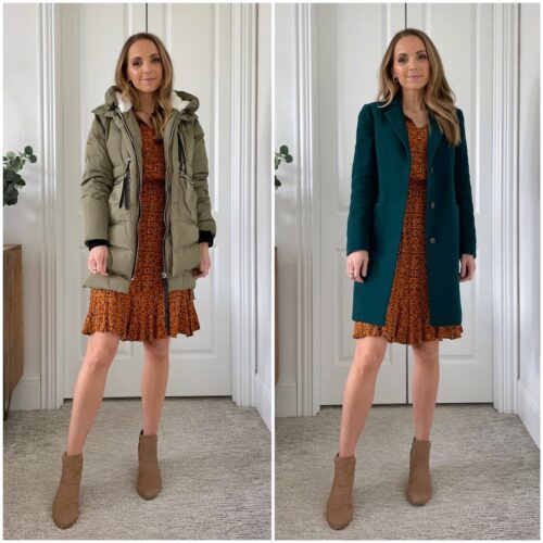 How to Wear Dresses with Coats - Merrick's Art