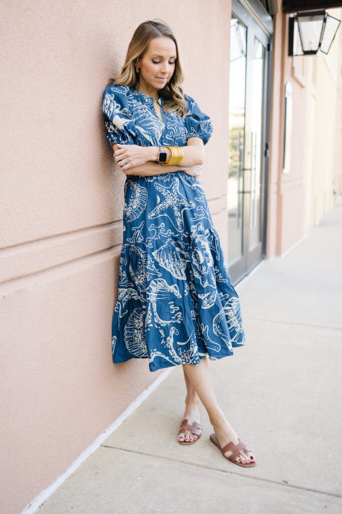 anthropologie seashell dress