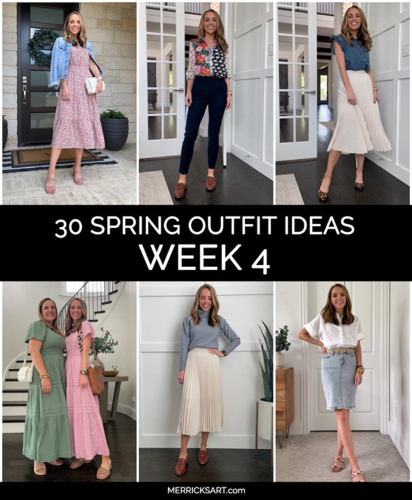 week 4 of outfits