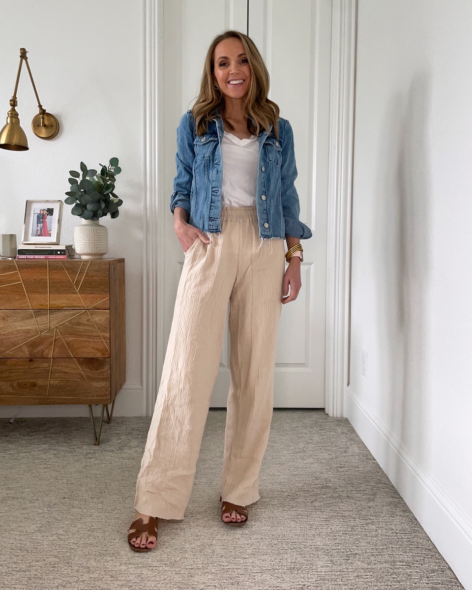 4 Linen Pants Outfits For Spring And Summer Merrick s Art