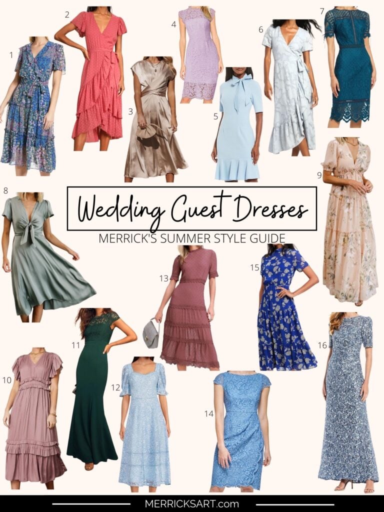 wedding guest dresses