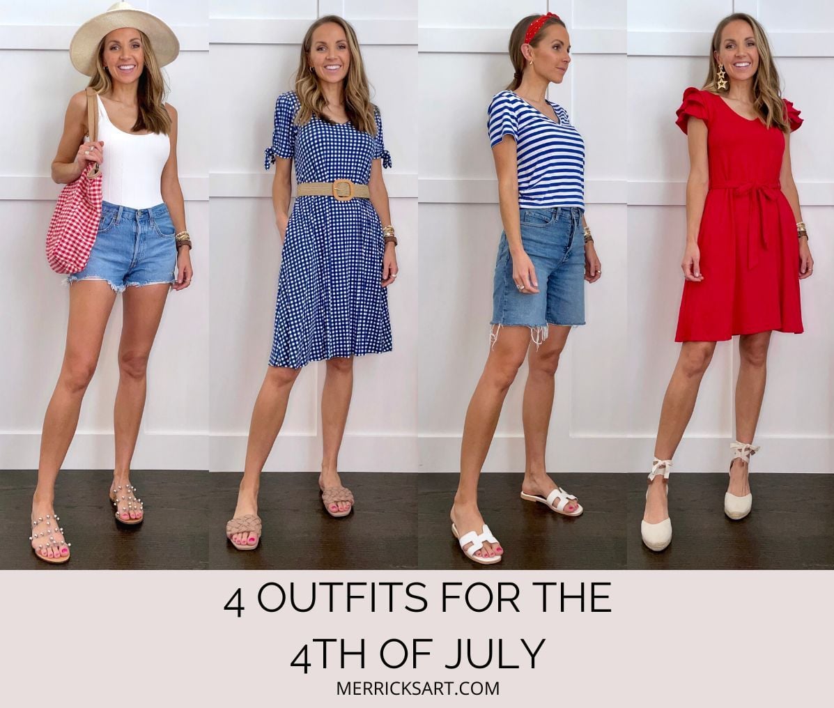 4 Outfits for the 4th of July - Merrick's Art