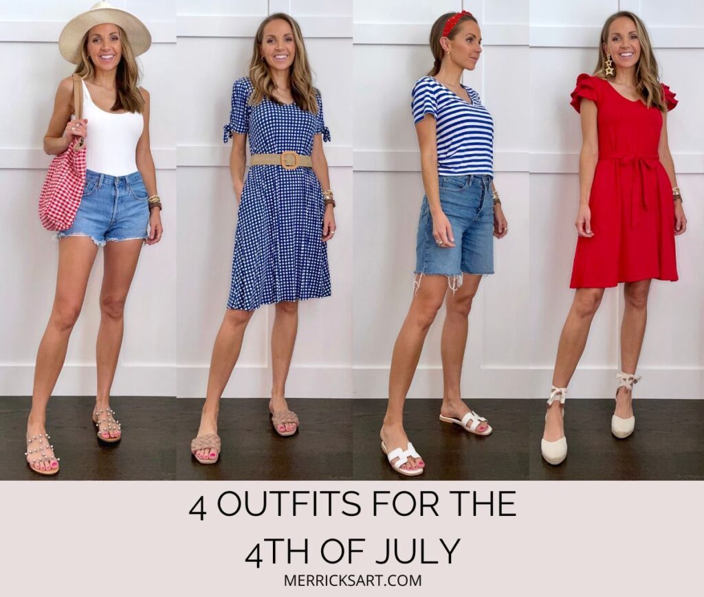 4 Outfits for the 4th of July Merrick's Art