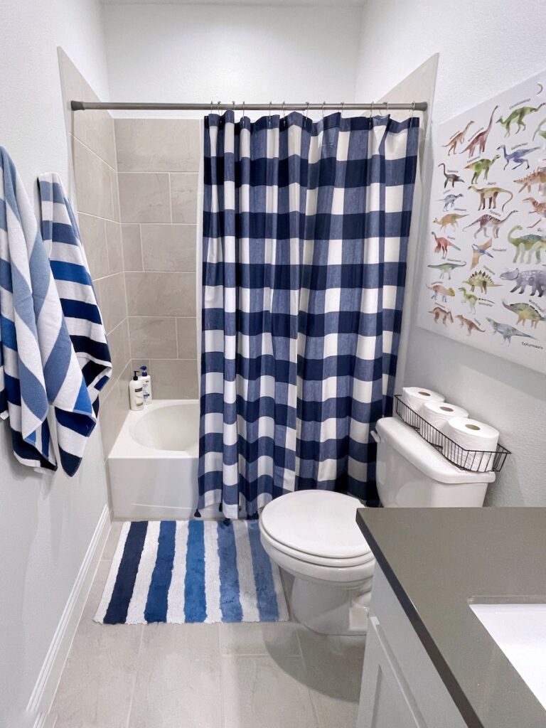 A Quick and Easy Boy's Bathroom Makeover Merrick's Art