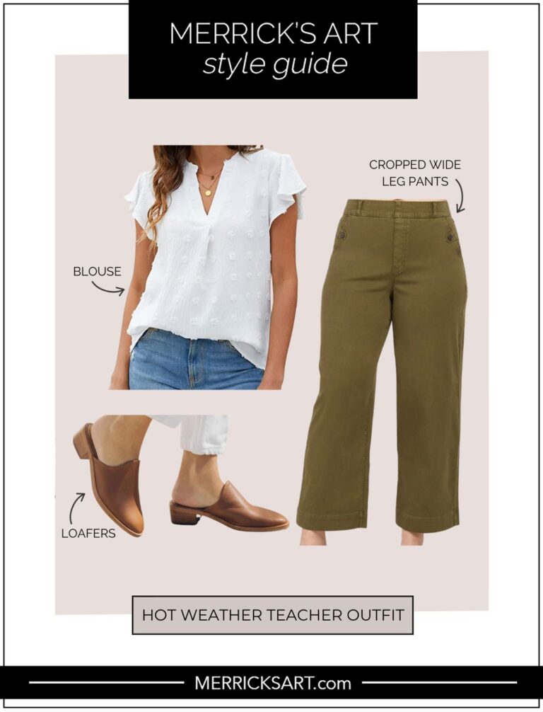 5 Hot Weather Teacher Outfit Formulas Merrick's Art