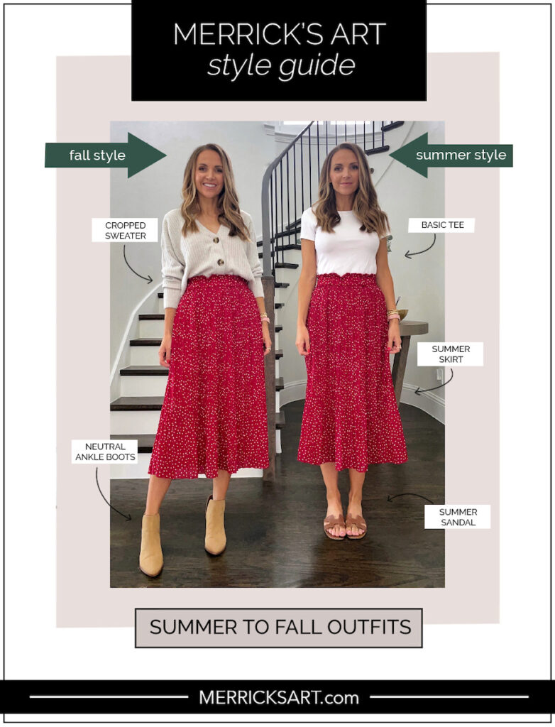 4 Ways to Transition an Outfit From Summer to Fall - Merrick's Art
