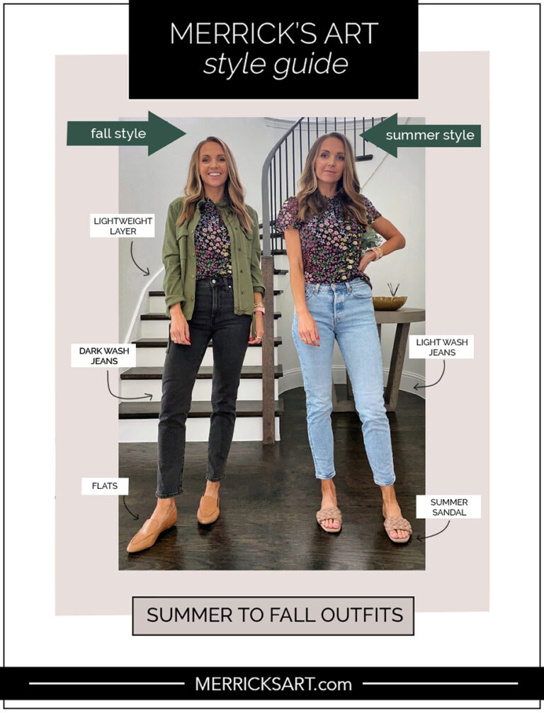 4 Ways to Transition an Outfit From Summer to Fall - Merrick's Art