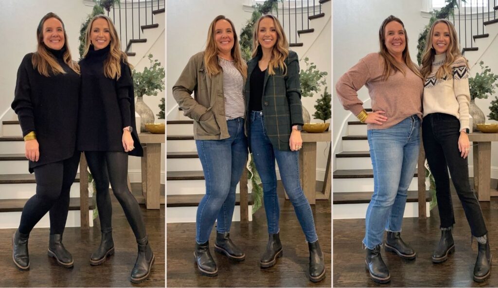 Chelsea Boots on 2 Body Types