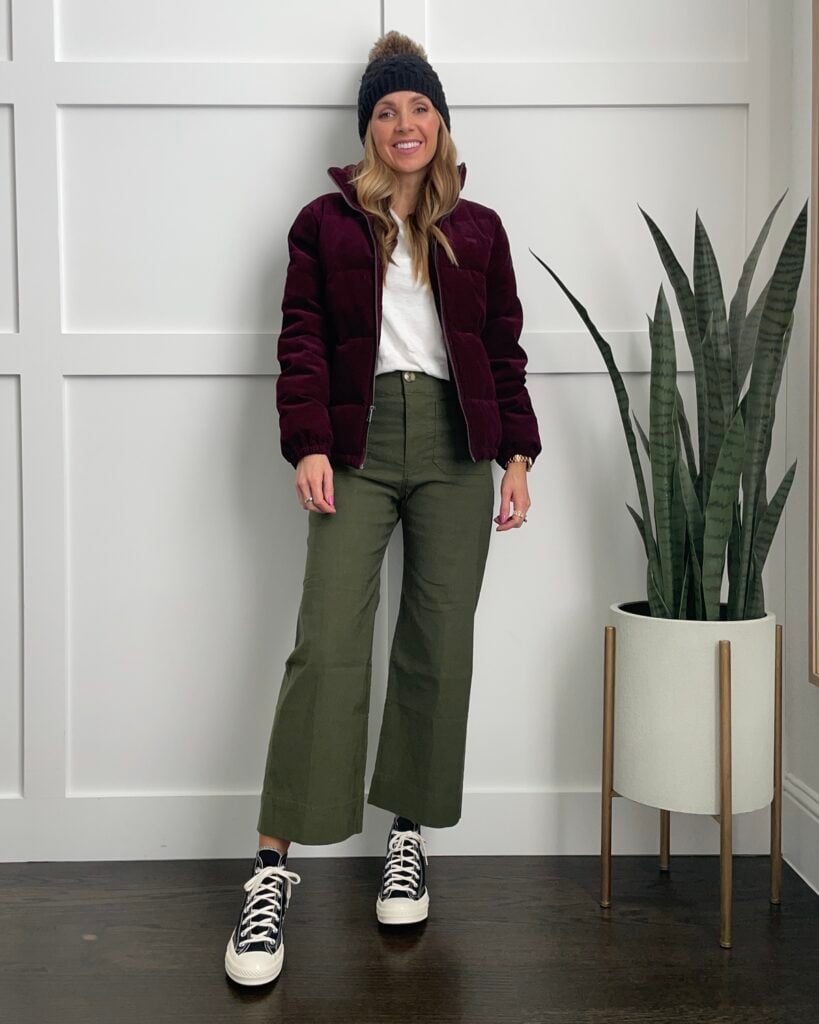 Can You Wear Cropped Wide Leg Pants in Winter Outfits? - Merrick's Art