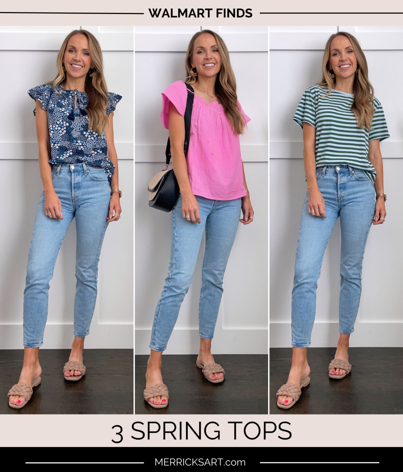 3 Cute Spring Tops on a Budget - Merrick's Art