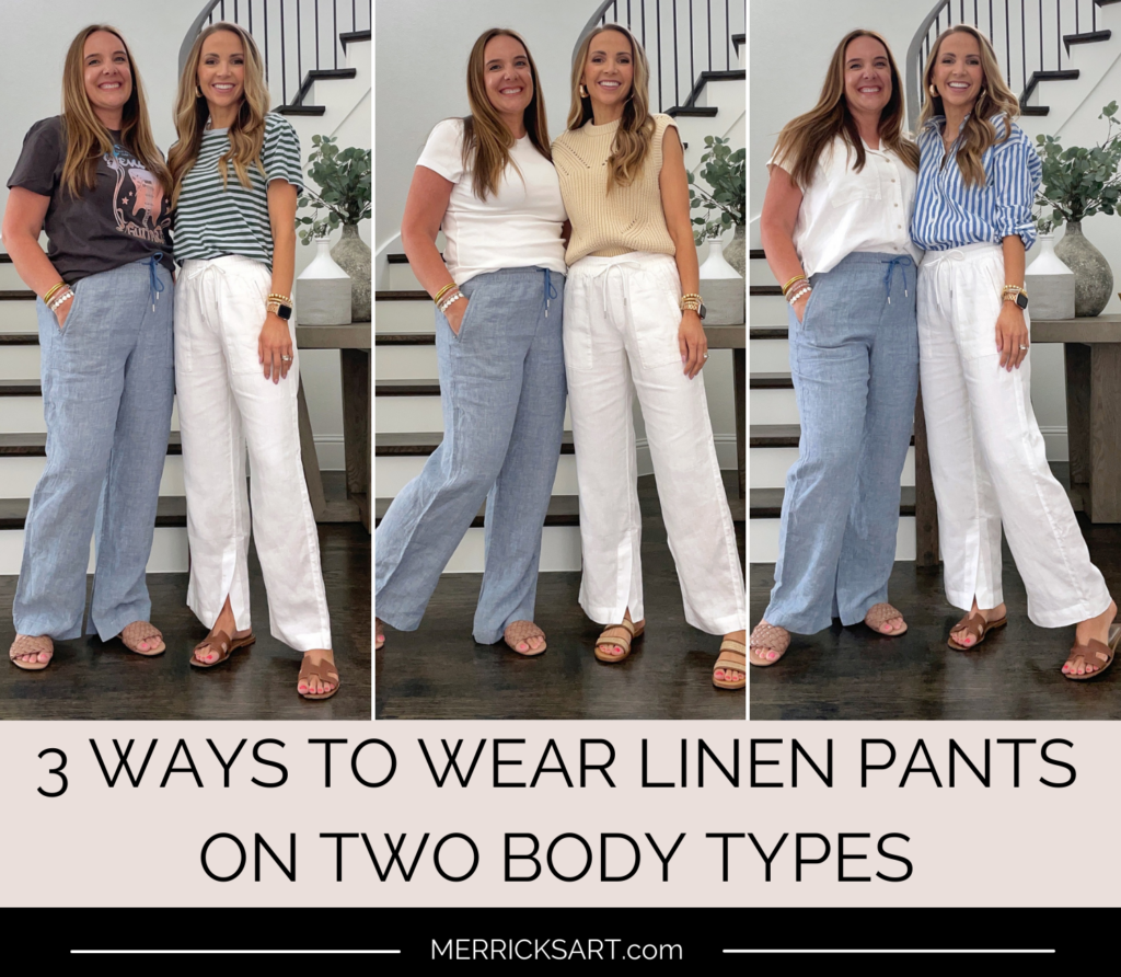 4 Linen Pants Outfits for Spring and Summer Merrick's Art