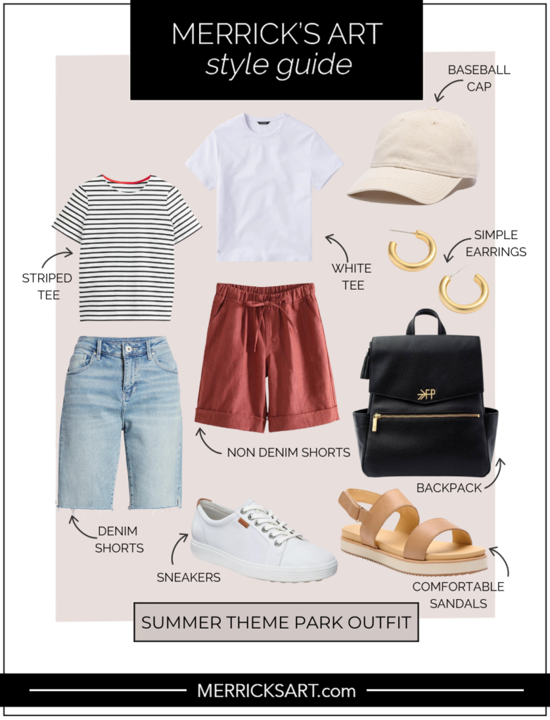 What to Wear Summer Theme Park Outfits Merrick's Art