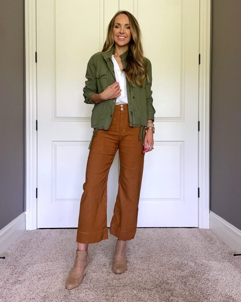 rust_anthropologie_pants_with_olive_green_jacket