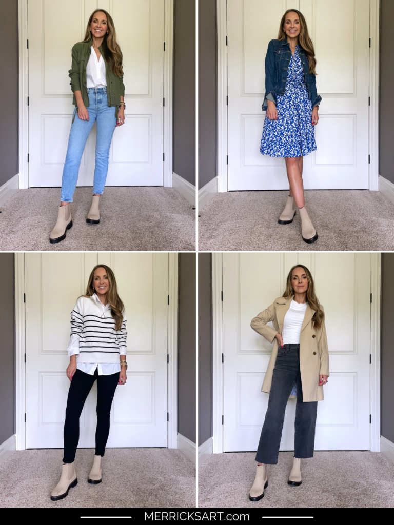 how to wear tan booties