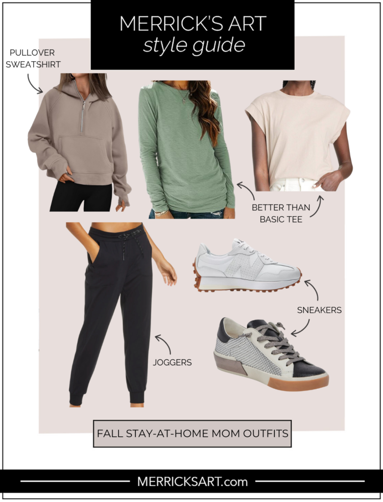 Cute Stay-at-Home Mom Outfits for Fall - Merrick's Art