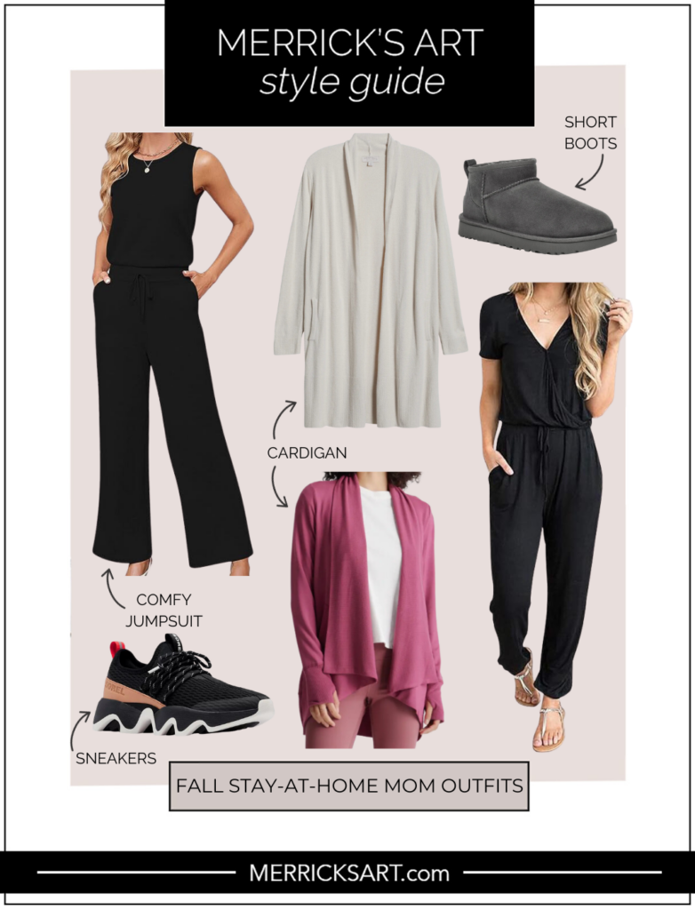 Cute Stay-at-Home Mom Outfits for Fall - Merrick's Art