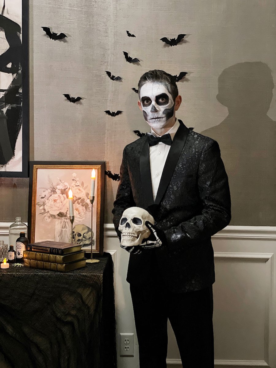 skeleton mens costume