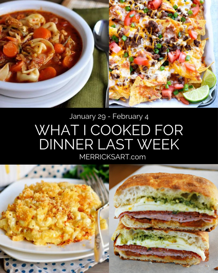 Dinner Ideas: January 29 - February 4 - Get My Menu!