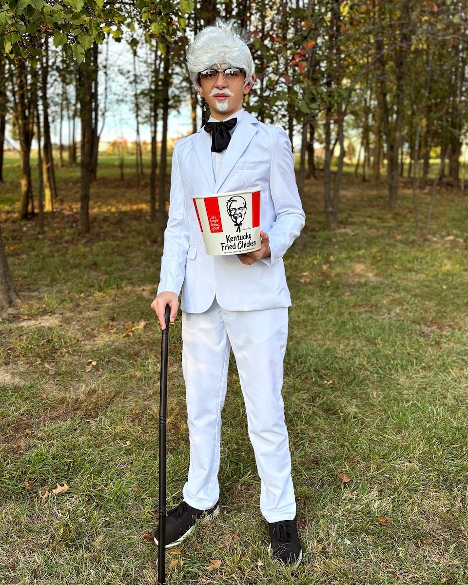 Colonel Sanders Halloween Costume Merricksart copy