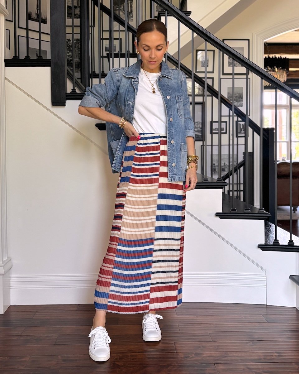 merricksart how to wear a pleated skirt from the nordstrom sale spring