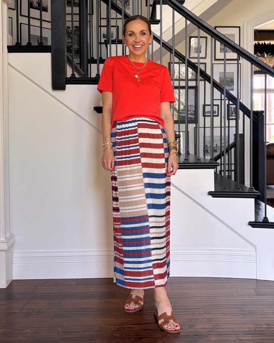 merricksart how to wear a pleated skirt from the nordstrom sale summer