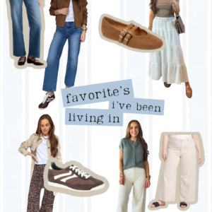 august favorite's I've been living in
