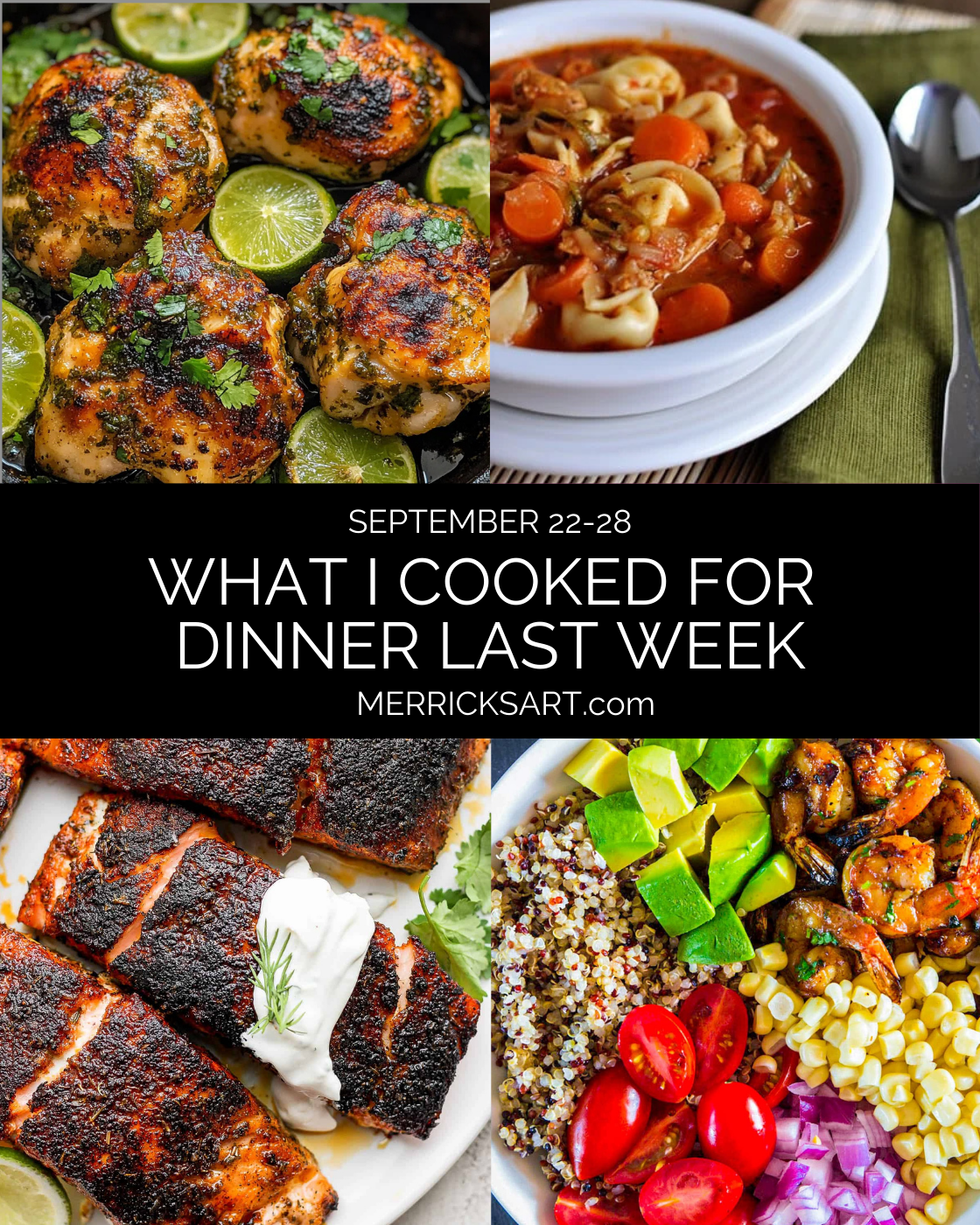 what to cook for dinner this week