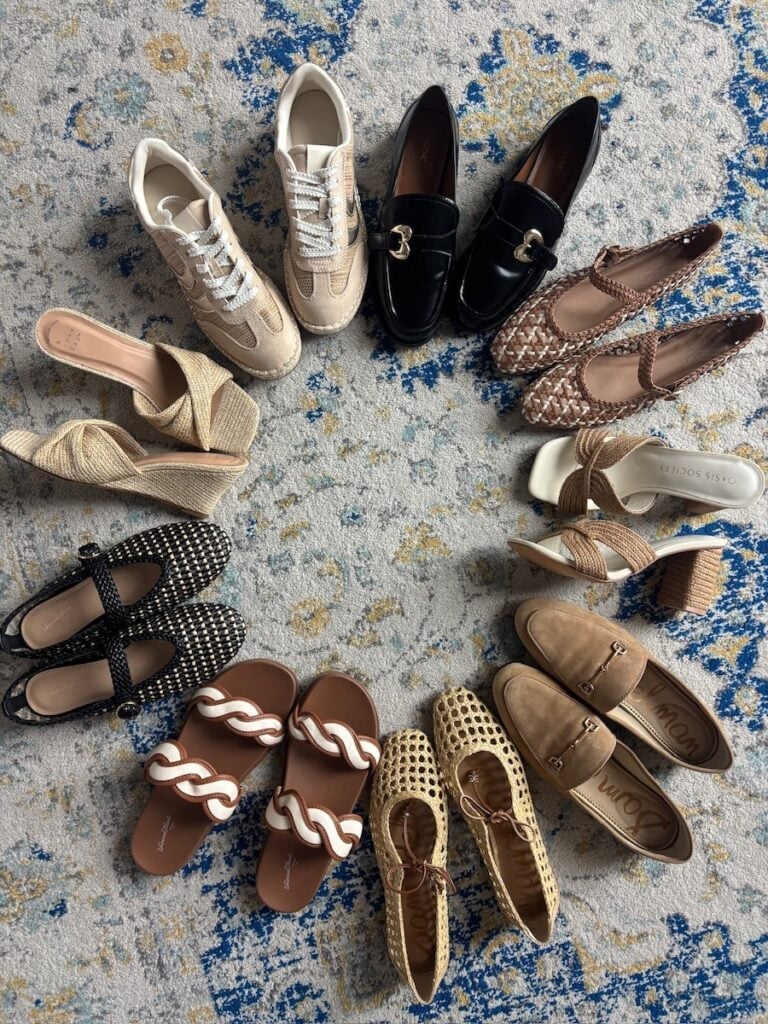 circle of spring shoes