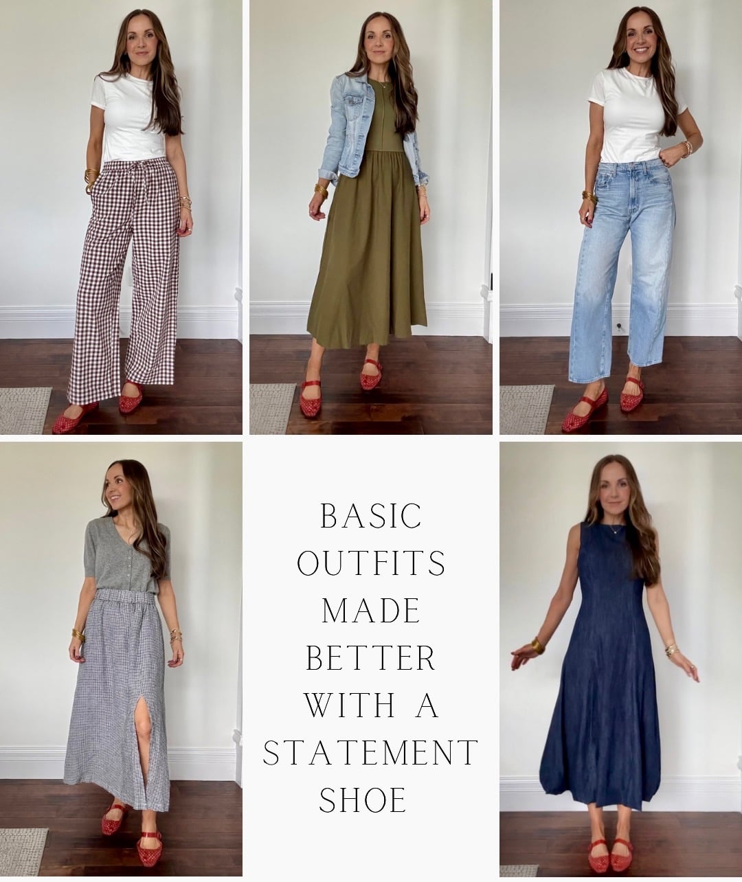 Red Jelly Flats Outfit Ideas for Spring (5 Easy Ways to Style Them)