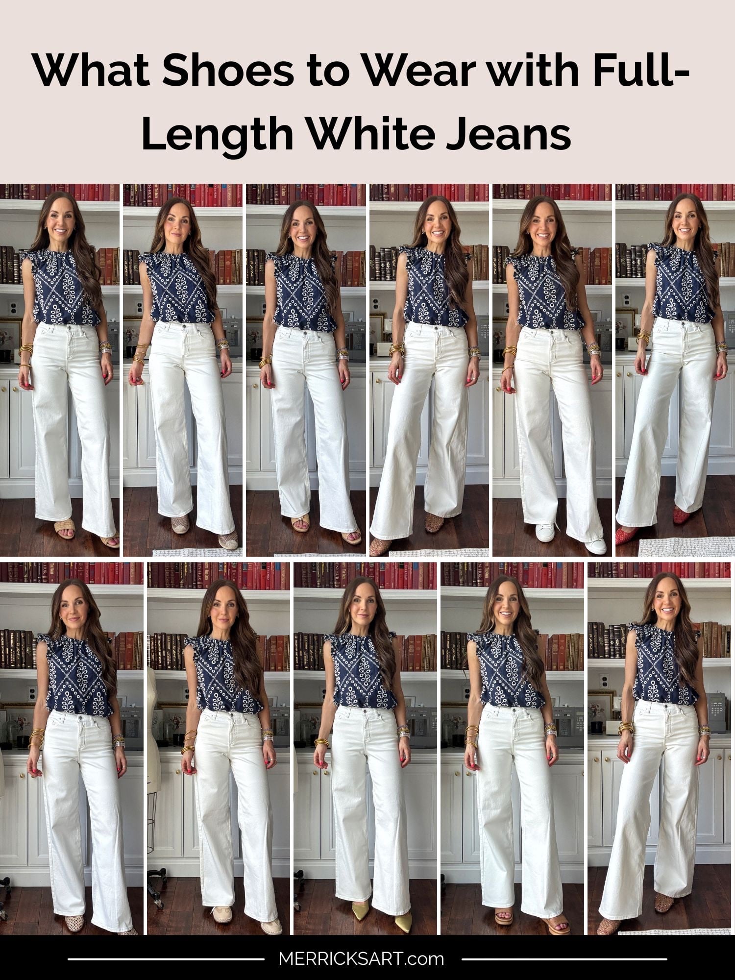 What Spring Shoes to Wear with Full-Length Bottoms