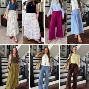 non denim bottoms for spring